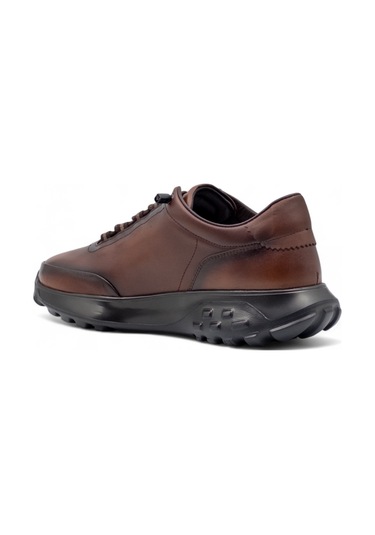 Voyager 1160 Erkek Hakiki Deri Spor Ayakkabı Taba