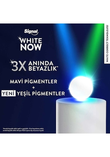 Signal White Now Sensitive Diş Macunu 5 x 75 ML
