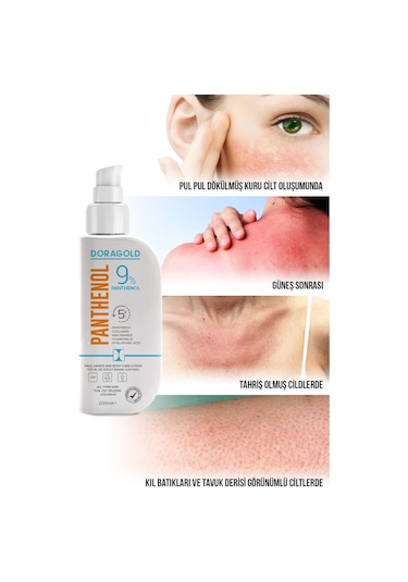 Doragold Panthenol El Yüz ve Vücut Bakım Losyonu 2 x 200 ML