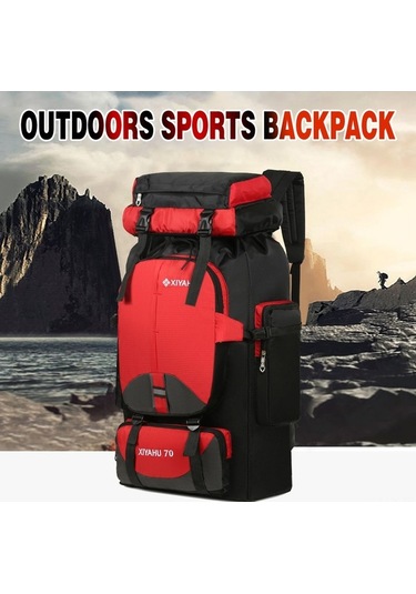 Ebitda 70l Kapasiteli Su Geçirmez Outdoor Sırt Çantası - Tırmanma, Kampçılık Ve Yürüyüş İçin Çok Renkli Çok Renkli
