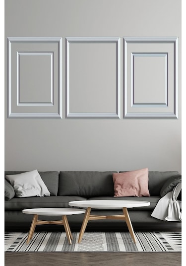 Decozza Dekoratif Boyanabilir 4 Cm Hazır Kesimli Duvar Çıtası