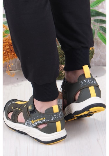 Hammer Jack 24813 Crımson Rahat Esnek Orijinal Ürün Outdoor Erkek Sandalet Haki