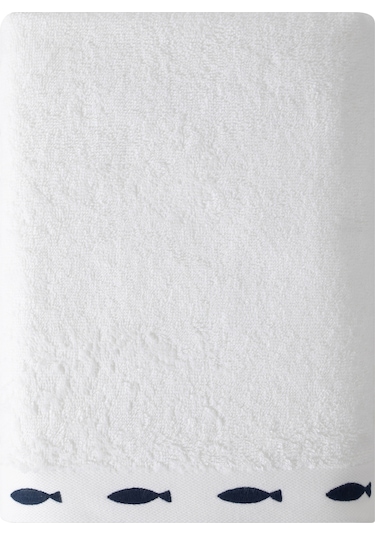 Mudo Home Marın Fısh Yüz Havlusu 50x80 8937388