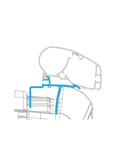 Dometic Pr2000 Vw Crafter 2017- Tente Montaj Braketi