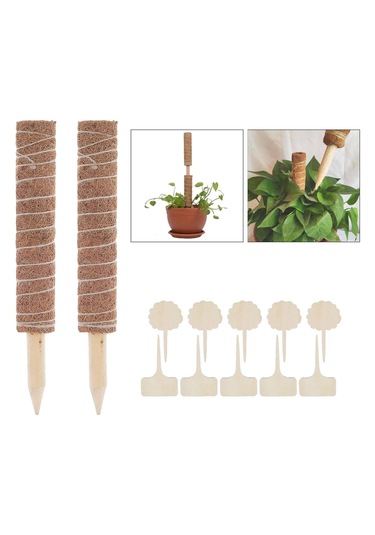 Suntek 30/40/50cm Hindistan Cevizi Totem Direği Uzatılabilir 50cm