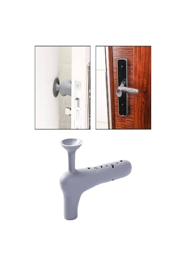 Silikon Kapı Kolu Stoperi Duvar Koruyucu Pencere Tutucu Stoper Çocuk Güvenlik Aparatı Duvar Koruyucu