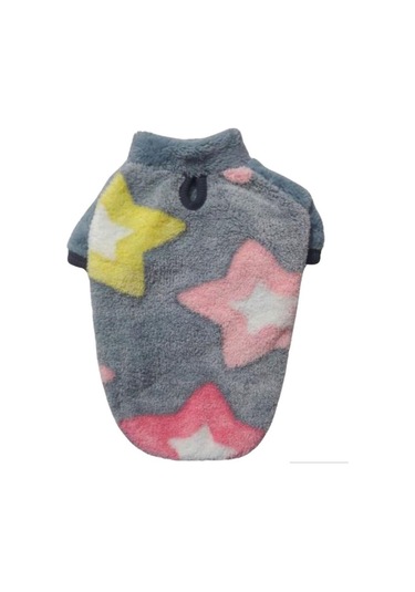 Gedyco Stars Premium Peluş Orta Irk Köpek Sweatshirtü