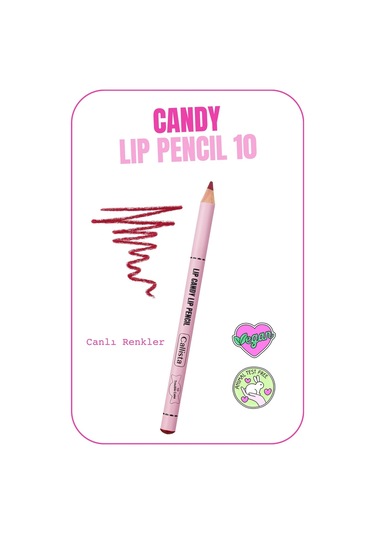 Callista Lip Candy Dudak Kalemi 10 Trouble Cake - Kırmızı
