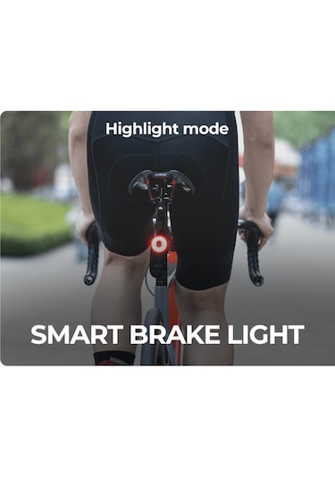 Magene L508 Radar Arka Işık Siyah  Kırmızı Siyah  - Kırmızı