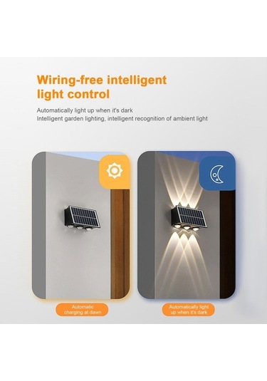 Dancemonkey Ip65 Su Geçirmez Güneş Lamba: Villa Bahçe Dekor, Renkli Gece Aydınlatma Çok Renkli