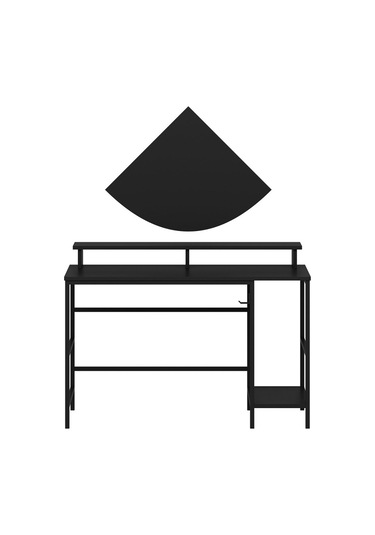 Minarmobilya Minar Greta Çalışma Masası Modül2 - Mat Siyah