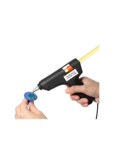 Monyee Oto Çatlak Tamiri İçin Isıli Glue Gun Seti Avrupa Şarj Aleti + 5 Adet Yapıştırıcı Çubuk - Hızlı Kuruyan, Güçlü Yapışkanlı, Metal Ve Cam Uyumlu