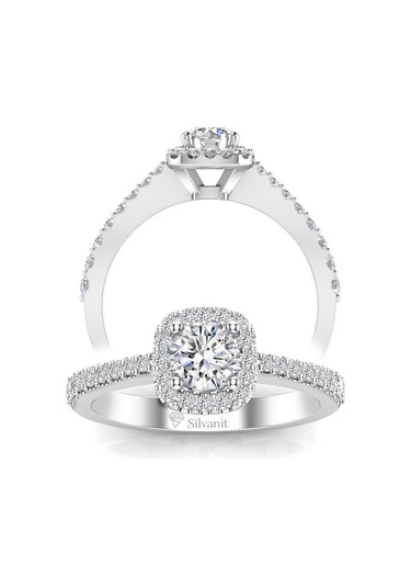 0,65 Karat G Renk Uluslararası Sertifikalı Pırlanta Tektaş Yüzük