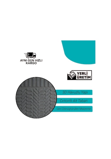 Promats Toyota Rav 4 Profesyonel Paspas Siyah Havuzlu