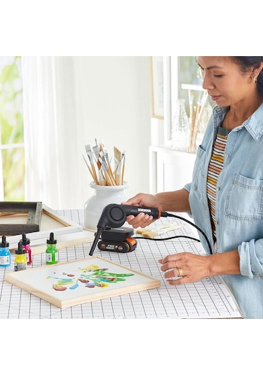 WORX WX747.9 MAKERX 20Volt Kömürsüz Profesyonel Mini Üfleyici (Ak