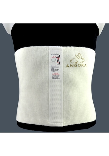 Safyün Yün Korse %100 Angora Giydirmeli Unisex Ince Krem