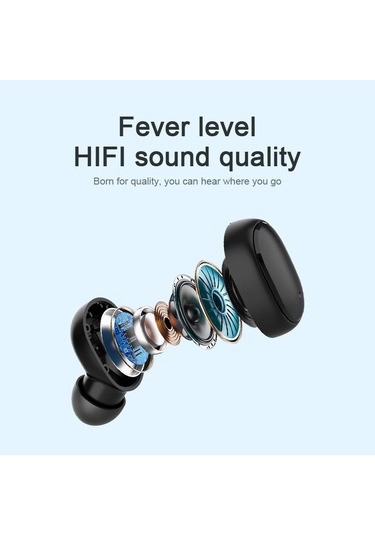 Bluetooth Kulaklık Gürültü Azaltma Tws Kablosuz Kulaklık