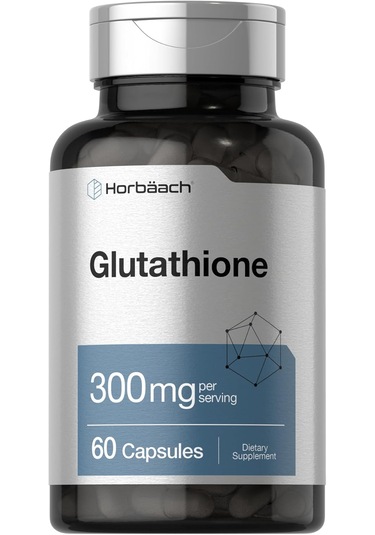 Horbaach Glutathione 300mg Per Serving 60 Capsules Aromasız