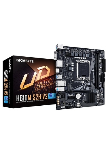 Gigabyte H610M S2H V2 D5 Intel H610 5600 MHz DDR5 Soket 1700 mATX Anakart