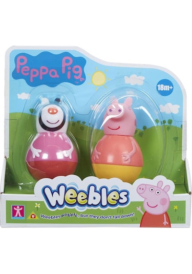 Weebles Peppa Pig 2Li Paket Peppa Pig&Zoe Zebra 7666