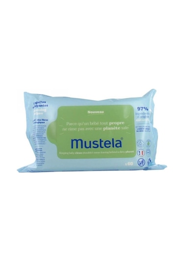 Mustela Avocado Cleansing Wipes 60 Adet