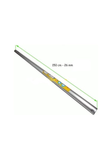 Motorlu Yan Tırpan Şaft Borusu 26 Mm 150 Cm