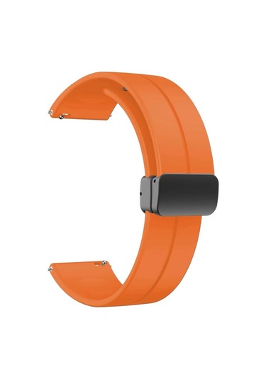 Redmi Watch 5 Active Zore Krd-84 22mm Silikon Kordon - Koyu Turuncu