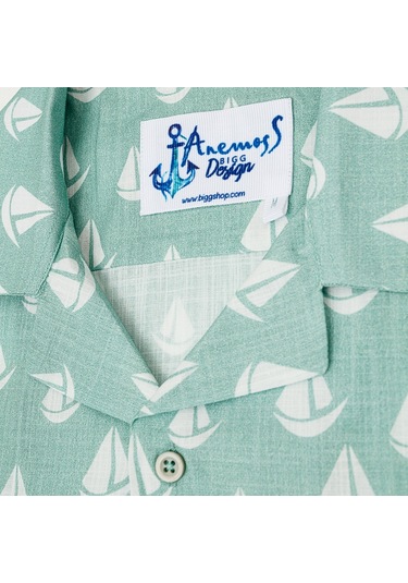 Anemoss Yelken Erkek Gömlek Buz Mavisi Buz Mavi