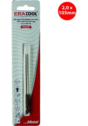 Bits Saplı Hss Matkap Ucu Uzun 2,0 105 Era54851 Eratool