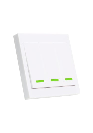 Dianziye 433mhz 3 Kanal Ev Otomasyon Kumanda Paneli - İki Yönlü Kontrol, Merdiven Lambası Uyumlu, 12v Pil Ve Çift Taraflı Bant İçerir