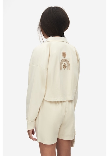 Nk Kids Pebble Kız Çocuk Gömlek 38345n Krem