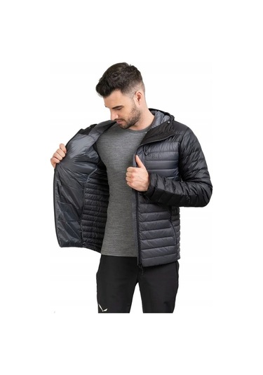 Rab Microlight Alpine Kaz Tüyü Ceket Siyah/gri Renk Siyah