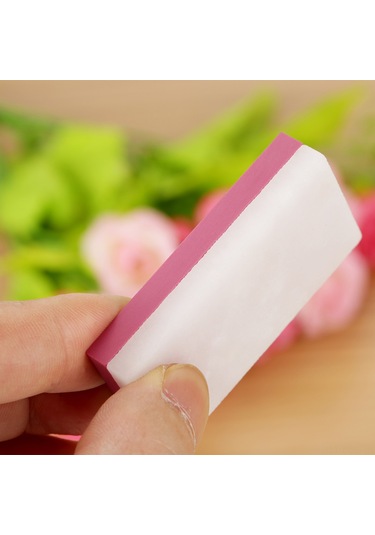 Springsun Çift Taraflı Gritli 3000/10000 Gümüş Ahenkli Ruby Taşlı Bıçak Kesici, Gözlük, Cam Temizleyici - 50x25x10mm