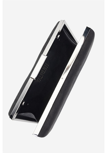 Valmenti Kadın Vegan Siyah Süet Abiye Çanta 1083 0015 Bn Cnt Y25 Sıyah Suet Siyah Süet