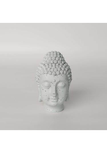 Linens Budha Portrait 11x10x16 Cm Dekor Naturel