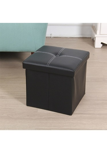 Sones Depolama Kutusu Yaratıcı Yurt Depolama Taburesi Siyah