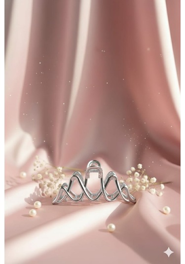 Mandal Modelli Metal Toka, Metal Klipsli Mandal Toka Gümüş