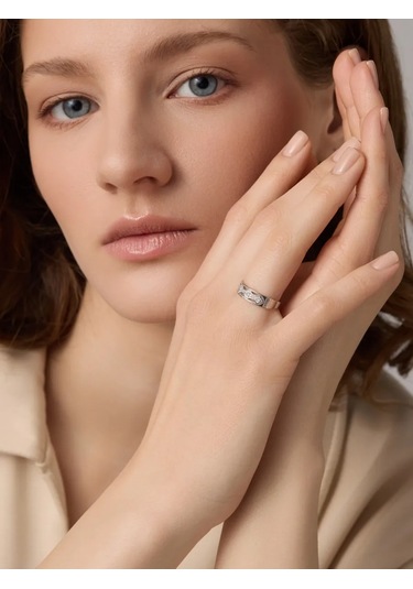 Lepta 925 Ayar Gümüş "spasi İ Sokhrani" Fiyonit Taşlı Yüzük 192129482 Gri