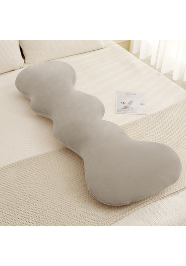 Buz Ipek Yastık Kadın Tarzı Uyku Serin Duygu Erkek Uzun Yastık M-b-5 Ekru