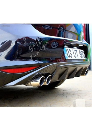 Golf 7 Style Difüzör Parlak Siyah