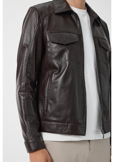 Foley Kahverengi Deri Mont 001