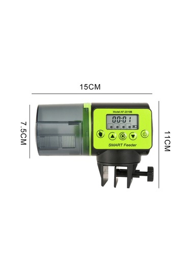 Sones Aquablue Balık Tankı Akıllı Zamanlama Otomatik Besleyici Akvaryum Japon Bal Büyük Kapasiteli Balık Yemleme Makinesi 56215178