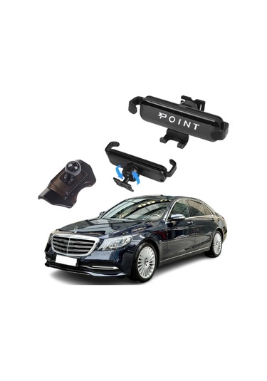 Mercedes S Araca Özel Cep Telefon Tutacağı Robotik Oynar Başlıklı 2013-2019 Arası Profesyonel Ürün