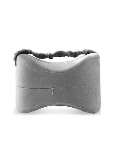 Shineyee Piyasa Ambalajlı Gri Memory Foam Bacak Yastığı - Gebeler İçin Knee & Ayak Desteği, Basınç Azaltıcı, 15-20cm Ayarlanabilir, Yıkama Kolay Gri