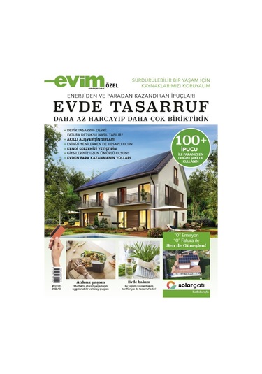 Evde Tasarruf - Evim Özel 2022