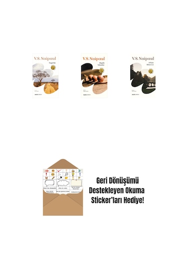 Özgürlük + Yarım Hayat + Nehrin Dönemeci + Okuma Sticker'ları