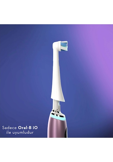 Oral-B iO Ultimate Clean Beyaz Diş Fırçası Yedek Başlığı 2'li