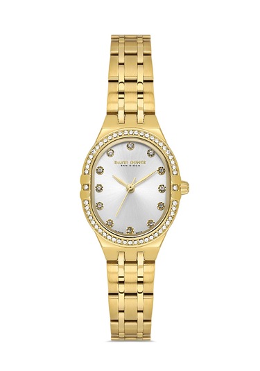 Davıd Guner Dg-8981la-b1 Kadın Kol Saati. Altın