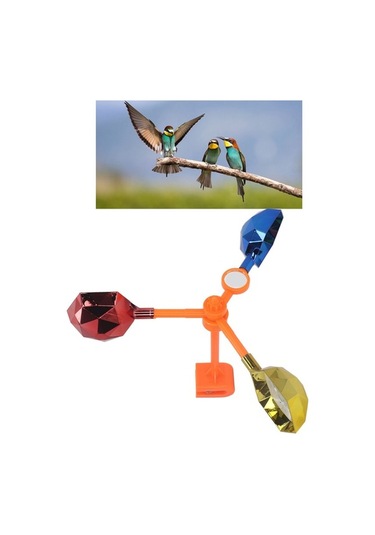 Pazly 360 Döner Rüzgarlı Kuş Kovucu - Bahçe, Havaalanı, Tarla, Kuş Engelleme