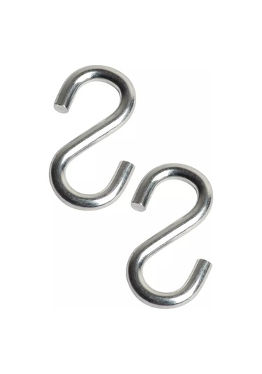 Moydvor Kanca S-şekilli 10mm. 2 Adet. Galvanizli Moydvor 245860462